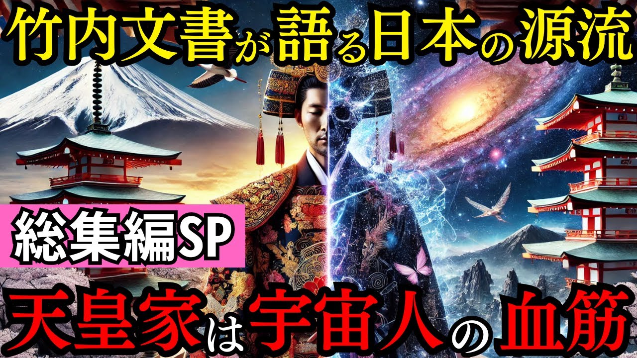 【総集編SP】衝撃の真実！竹内文書に隠された宇宙からの警告 消された血筋と古代文明の謎【都市伝説 ミステリー】