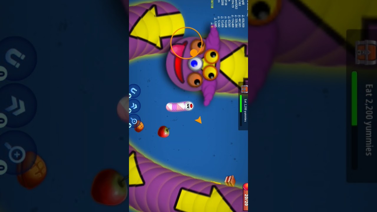 SkinScape: Customize Your Worm in WormsZone! 