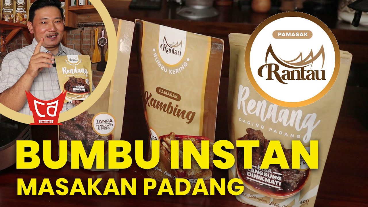 PAMASAK RANTAU - Bumbu Instan, Bumbu Kering dan Masakan Siap Saji