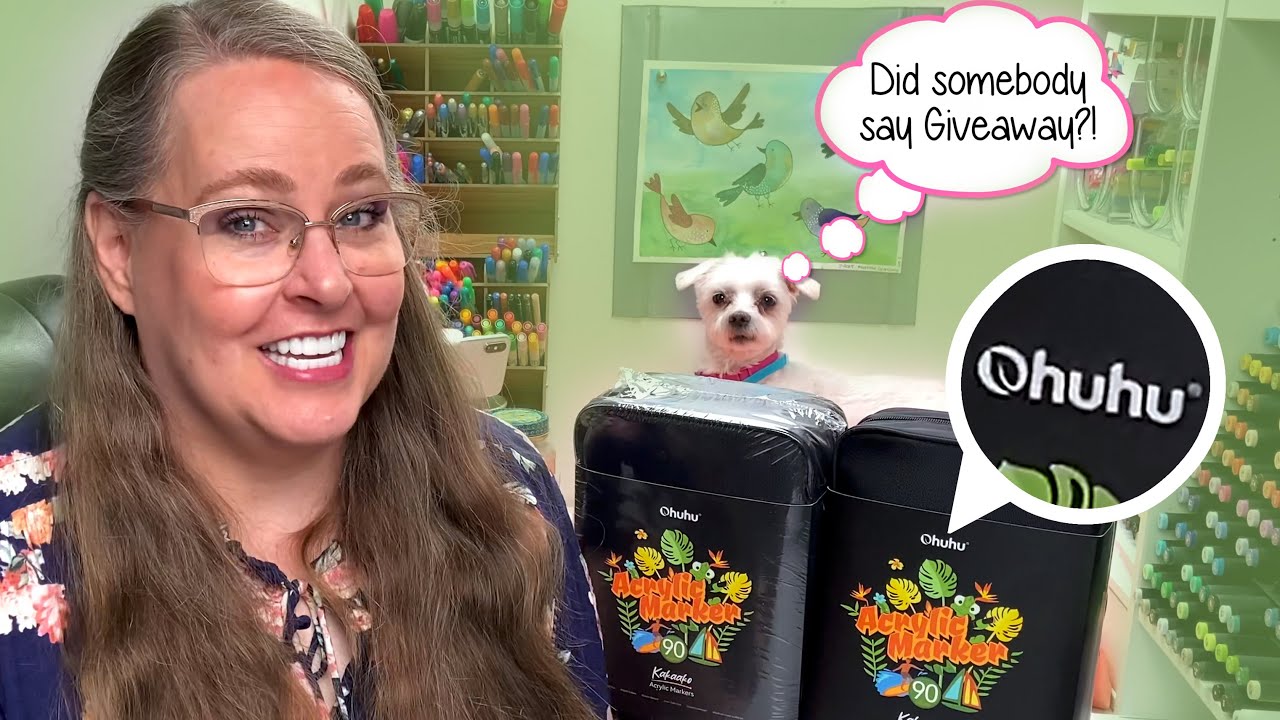 So Many Beautiful Colors! Ohuhu Kakaako Acrylic Markers Review