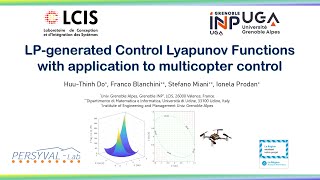 LP-generated Control Lyapunov Functions with application to multicopter control