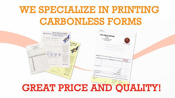 Carbonless Form Printing in Los Angeles by Gold Image Printing