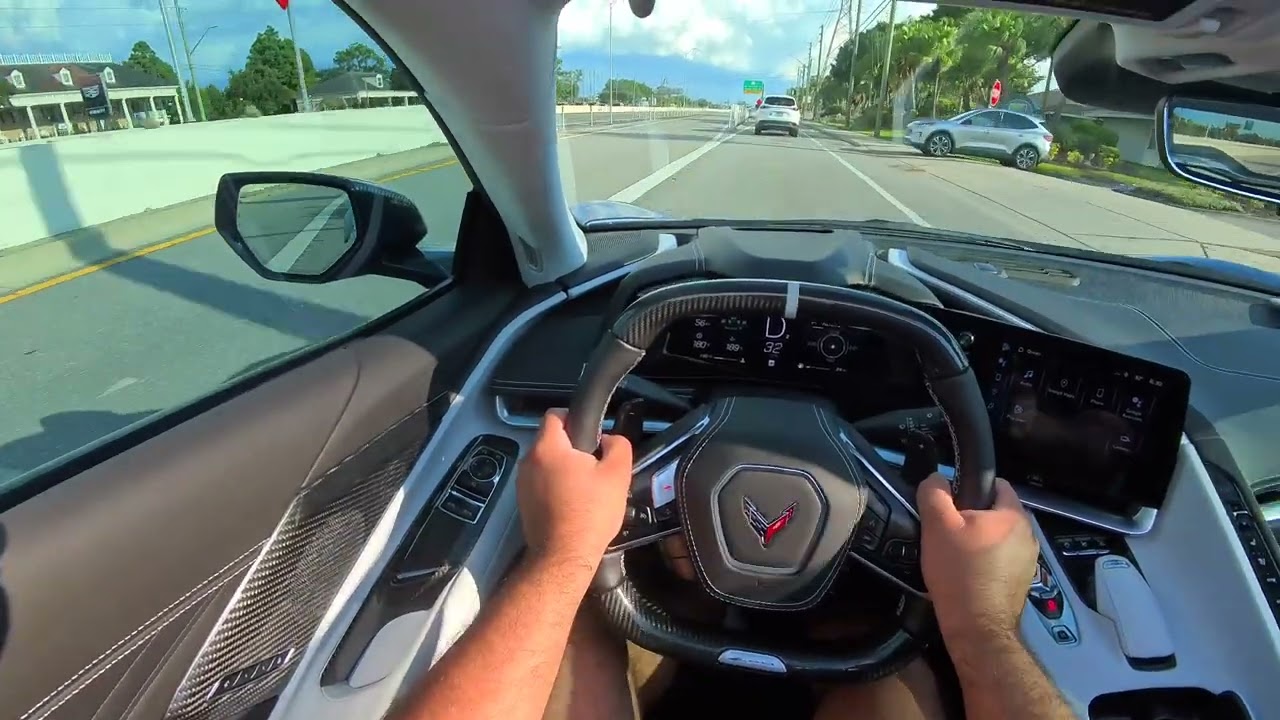 2025 C8 Z06 Driving POV (No talking, Engine/Exhaust Sound)
