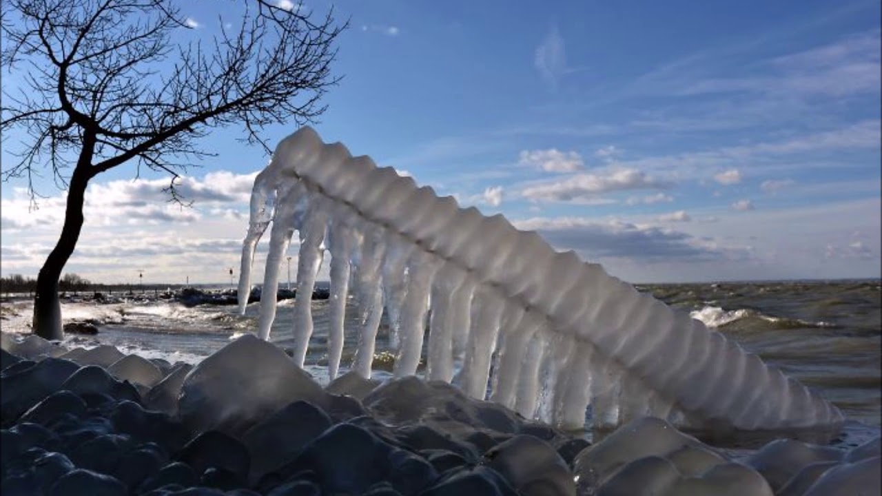 Freezing Temperatures And Strong Winds Turned Balaton Lake Into A Winter Wonderland Slideshow