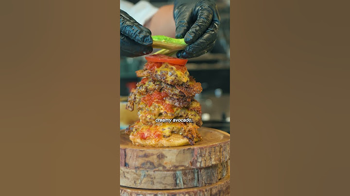 Japan’s Most Epic 6-Layer Burger!