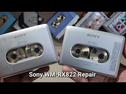 Sony WM-RX822 Cassette Player Walkman - YouTube