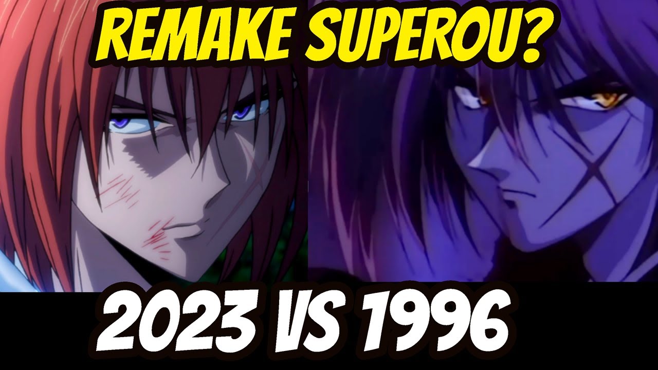 A luta mais épica de Samurai X 2023 Kenshin vs Jin-e 