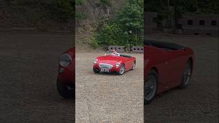 Frogeye Sprite autotest - Brooklands Museum #autotest #frogeye #sprite #Austinhealey #vscc #driving