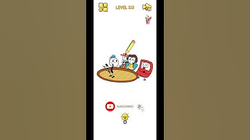 pencil draw puzzle level 113 🙄🙄pencilmotion draw one part all levels Gameplay|#Shorts #Indiayoutube