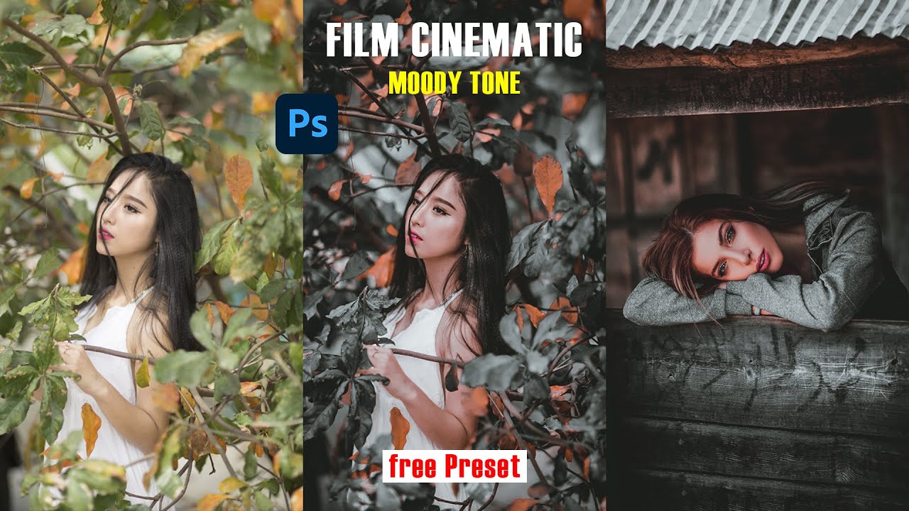 FILM CINEMATIC PRESET || Free Photoshop Camera Raw Preset || Moody Tone||Arun Pixel||