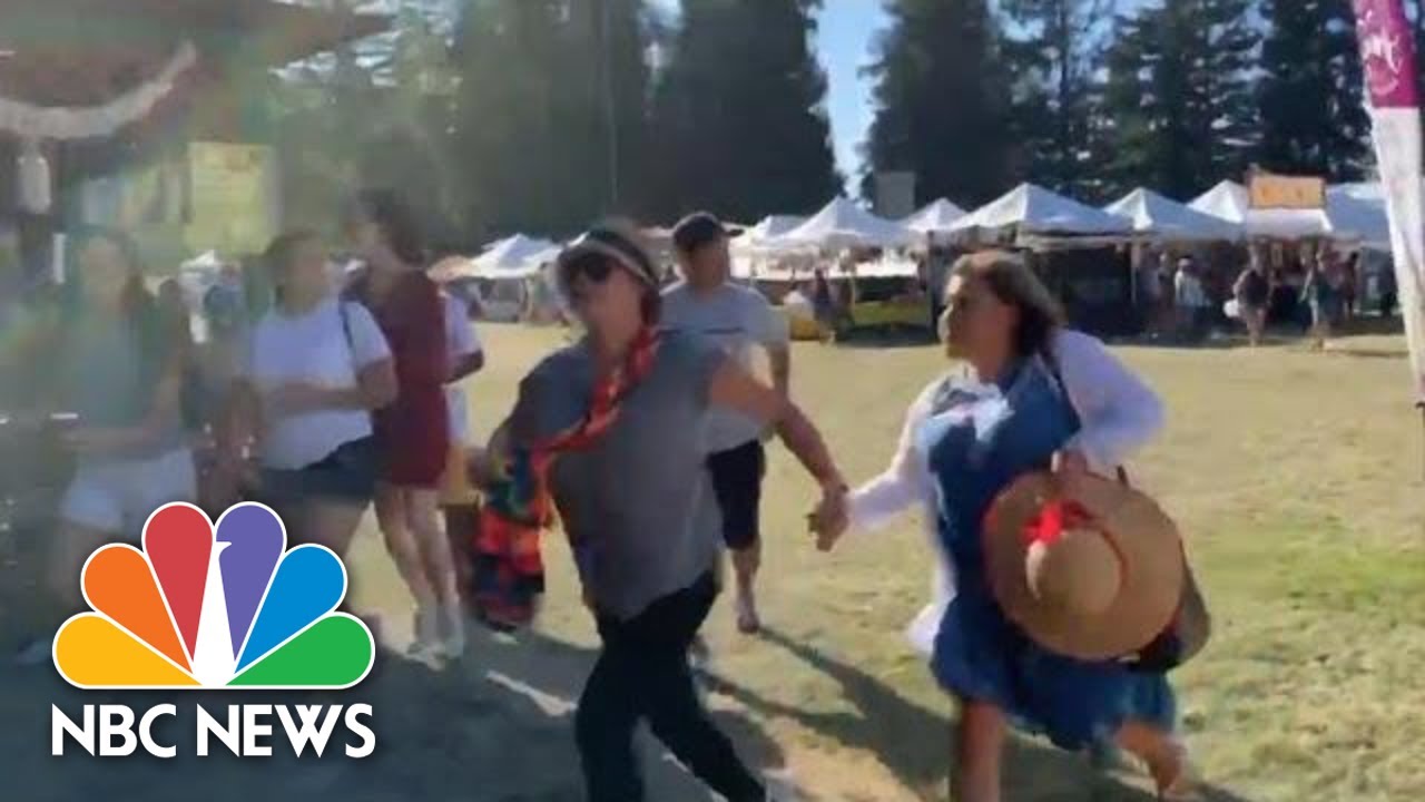 shooting in dc Gunfire Sends Crowd Running At Garlic Festival In Gilroy, California | NBC News