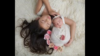 Los Angeles Newborn Photography Session | Sibling+ Baby Pose w\/BTS video + Final shot