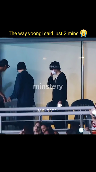 The way yoongi doesn't want to go back..😭#suga #minyoongi #btssuga #btsemotional