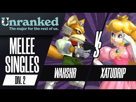 wahshr (Fox) vs xatudrip (Peach) - Unranked 2025 - Melee Singles - Division 2