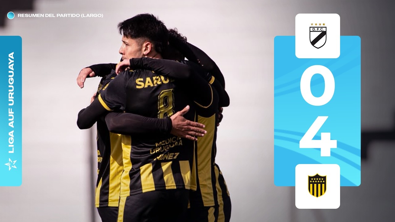 Danubio 0-4 Peñarol | HL Largo | Fecha 5 | Torneo Clausura 2026 | #AUFTV