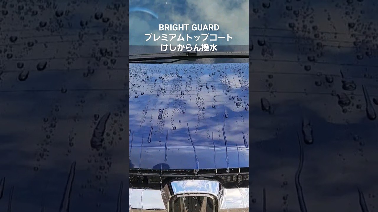 BRIGHT GUARD プレミアムトップコートのけしからん撥水 