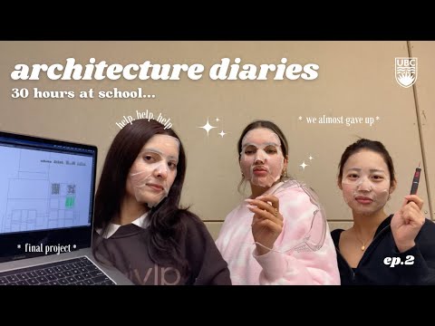 PULLING AN ALL NIGHTER AT SCHOOL (30 HOURS) // UBC SALA