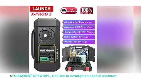 LAUNCH X431 X-PROG3 Car Key Programmer Immobilizer Smart Keys Remote Key programmer tool For X431 PA
