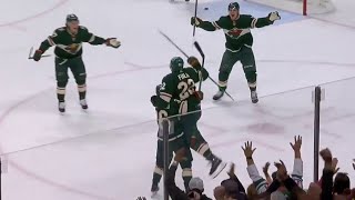Watch: Wild take out Avalanche in OT 3-2
