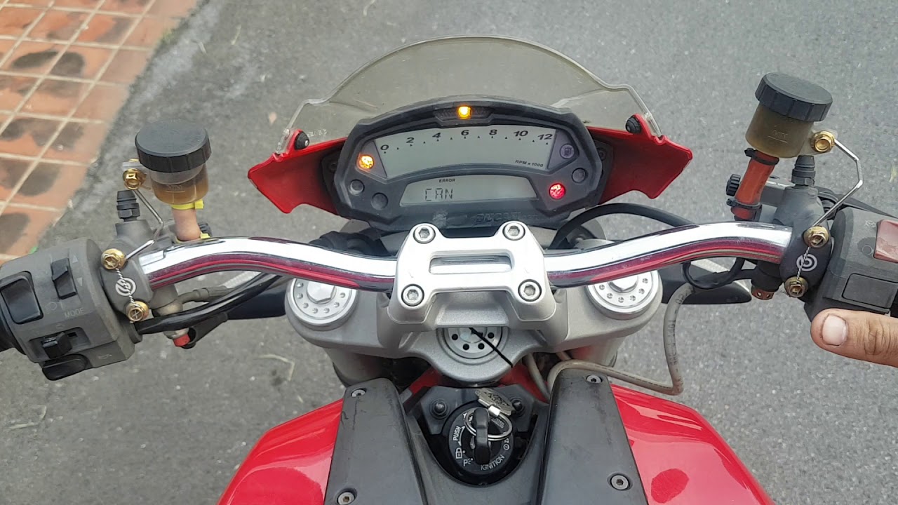 Ducati Monster 795 can bus is error