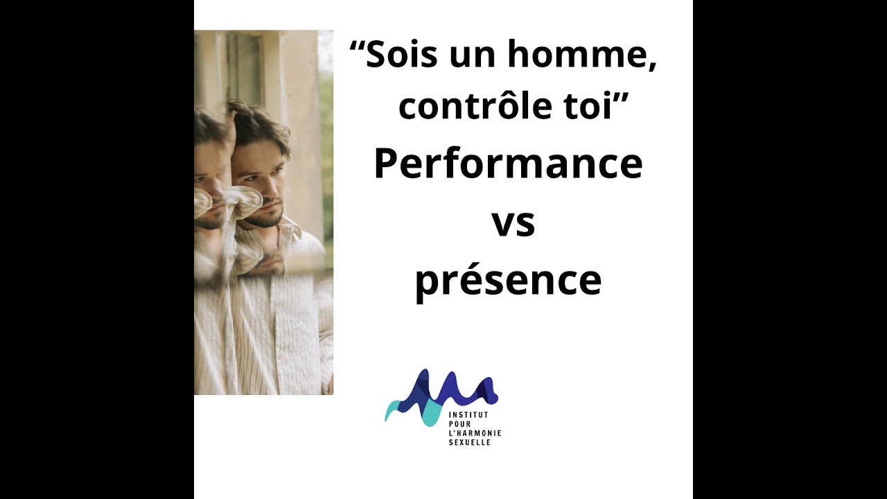 « Toujours maîtriser" : le fardeau secret des hommes dans l'intimité.