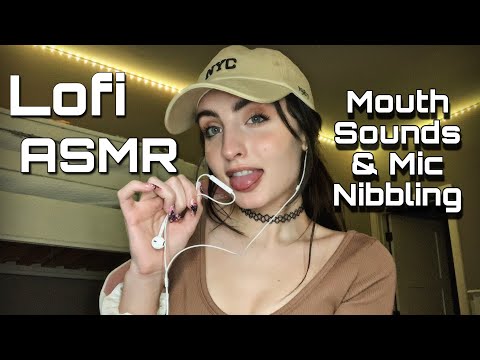 ASMR | Lofi Mouth Sounds, Mic Nibbling, & Clicky Rambles