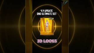 4.4 Update 2nd Ultimate Set 🤩 #pubg #pubgmobile #bgmi