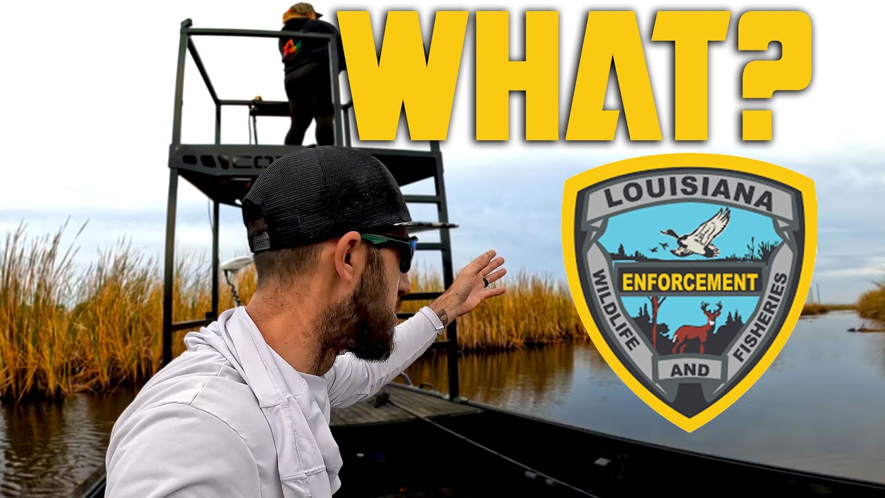 FISHING in Louisiana TURNS into a WILD Ride When the LAW Shows Up!