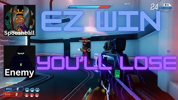 When the trash talk goes kinda right| Pro Splitgate Gameplay 2024