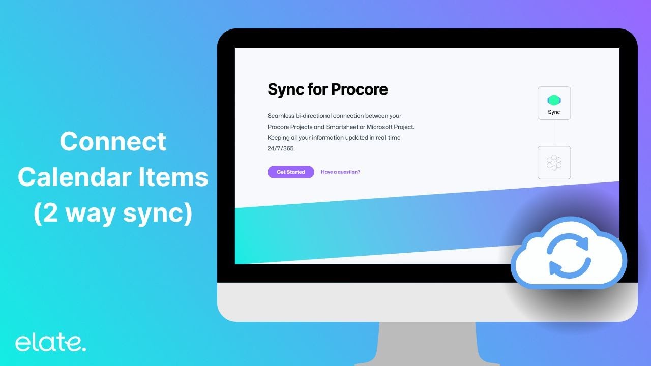 How to Connect Calendar Items (2 way sync) - YouTube