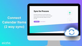 How to Connect Calendar Items (2 way sync)