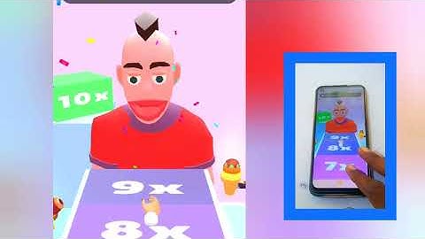 Satisfying and Relaxing Mobile Games: Twerk Race 3D, Number Run, Orange