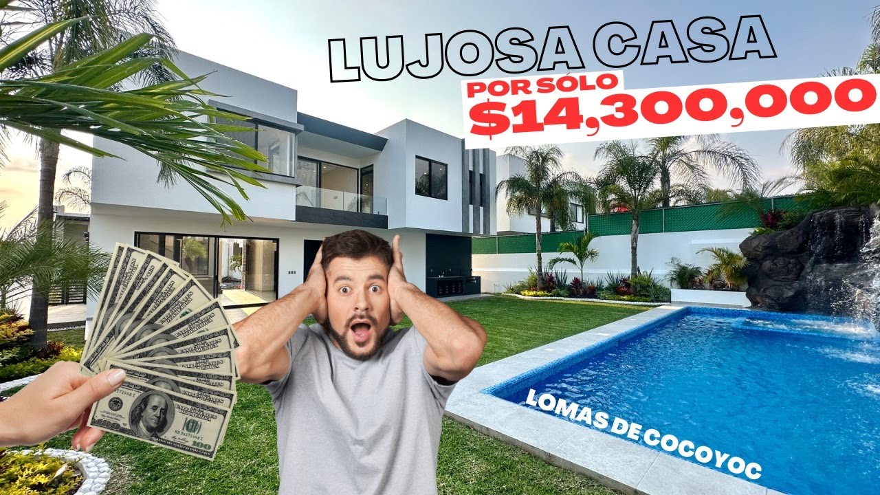 ¡Vale cada centavo esta LUJOSA casa en el MEJOR fraccionamiento de Morelos! 🤩🔝