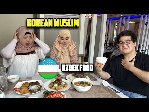 Кореянки Мусульманки в ШОКЕ от Узбекской Еды!