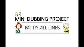 A Valentine For Charlie Brown Patty All Lines F Dubbing