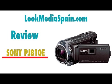 Review Sony HDR-PJ810