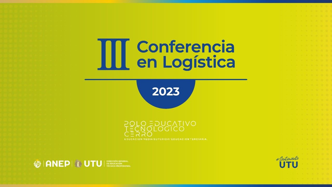 III Conferencias de Logística - 12-10-2023 - YouTube