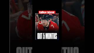 Kulikov Injury Update #nhl #nhlnews #floridapanthers #flapanthers #shorts #hockeynews #nhlplayer