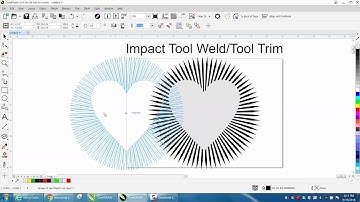 Corel Draw Tips & Tricks Impact Tool more info X8 and above weld & Trim