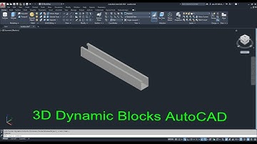 3D Dynamic Blocks AutoCAD