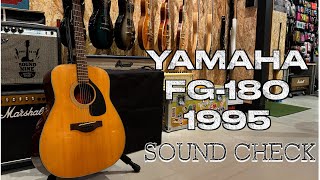 YAMAHA FG-180 71年製　M1active YAMAHA FG-180 71年製 M1active Vintage Acoustic Guitar Yamaha