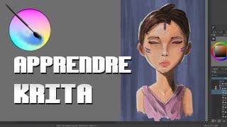 Apprendre Krita et Peindre un portrait
