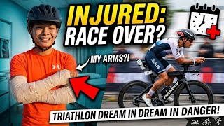 Training for a Triathlon with a Medical Arm Sling (VLOG)