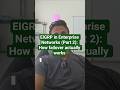 EIGRP in Enterprise Networks (Part 2): How failover actually works  #ccna #networkengineer # #shorts