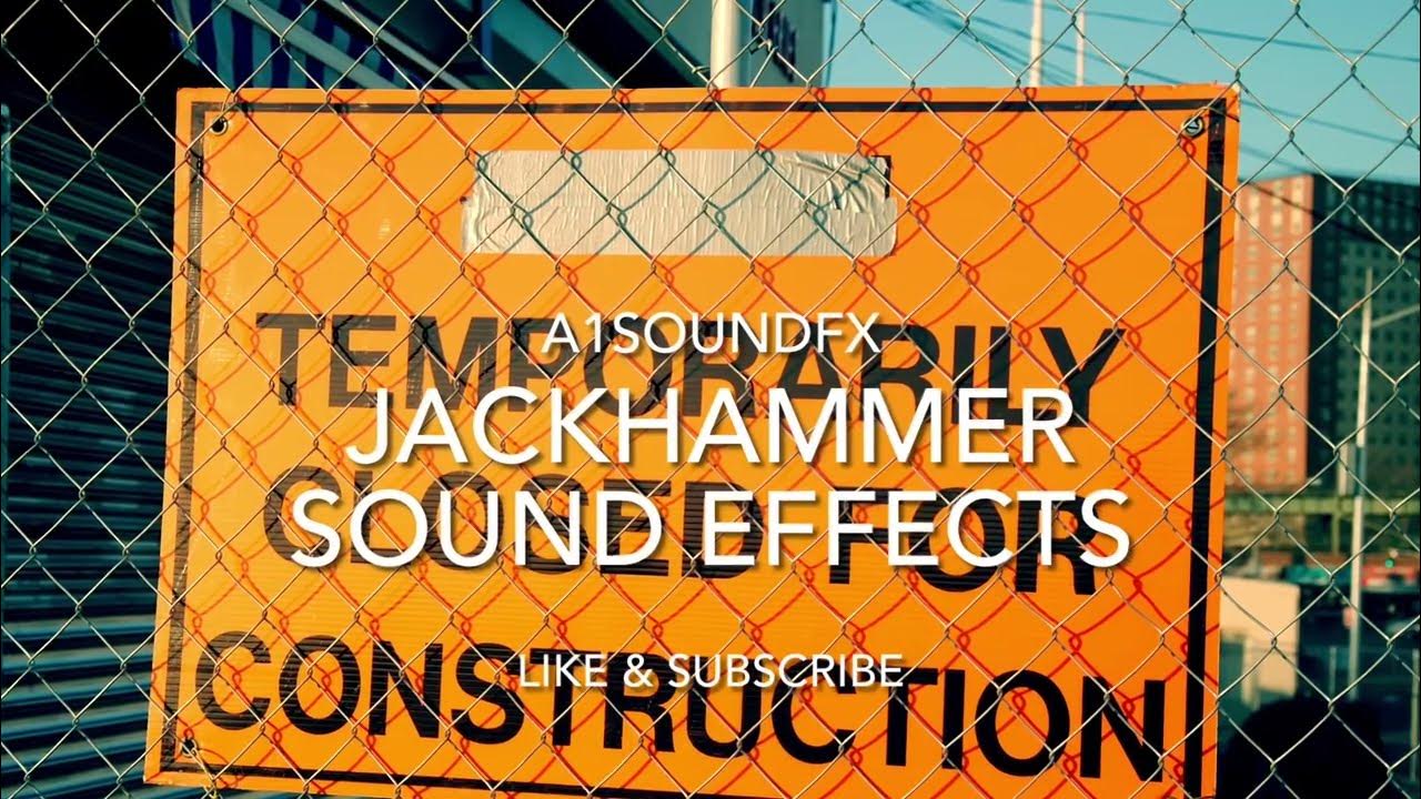 Jackhammer Sound Effects YouTube