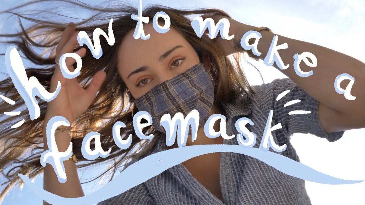 how to make a face mask - YouTube