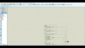Simulación  en proteus de Display 7 segmento (cátodo común )