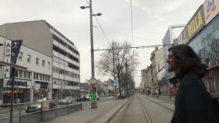 Wiener Linien Tram 11 on February 17, 2024