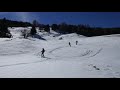 2019.03 Ski rando Crêta de Vella, descente groupe sur Dranse