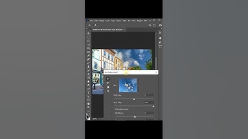Sky replacement in Photoshop #Photoshop #effects #short